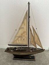 Wooden decorative sailboat for sale  Ladera Ranch