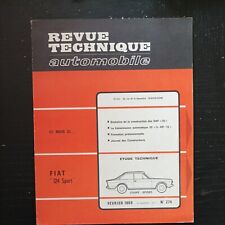 Revue technique fiat d'occasion  Avignon