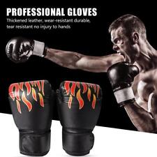 Luvas de boxe PU luvas de treinamento de kickboxing luvas de soco para adultos (pretas) comprar usado  Enviando para Brazil