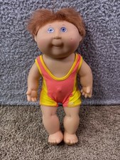 1991 Splash'n Tan Kids Cabbage Patch Kids #30500 & Protetor Solar - Vintage comprar usado  Enviando para Brazil