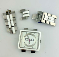 Relógio D&G Dolce & Gabbana Time quartzo homem mulher 42mm pulseira parcial novo comprar usado  Enviando para Brazil