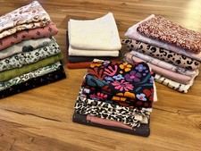 Stoffpaket musselin baumwolle gebraucht kaufen  Illingen