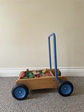 Wooden waldorf walker for sale  LOUGHTON