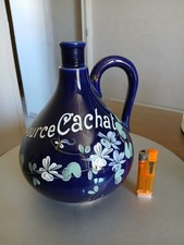 Cruche bouteille porcelaine émaillée  Evian source Cachat Art Nouveau na sprzedaż  Wysyłka do Poland