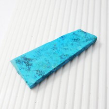 Pedra preciosa solta azul turquesa natural bruta bruta sem corte 425 quilates CERTIFICADA comprar usado  Enviando para Brazil
