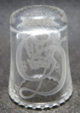 Glass thimble collection for sale  DEESIDE