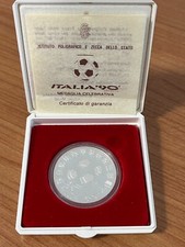 Calcio medaglia argento usato  Biella