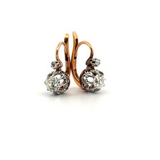 Dormeuses jaune 18k d'occasion  Paris I