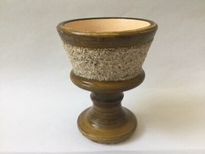 Pottery chalice goblet for sale  LIVERPOOL