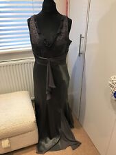 Silver evening dress for sale  RICKMANSWORTH