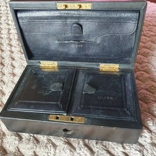 Antique leather box d'occasion  Expédié en Belgium