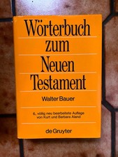 Walter bauer wörterbuch gebraucht kaufen  Bad Vilbel