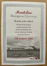 Virgin trains pendolino for sale  KILMACOLM