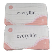 Fraldas para recém-nascidos EveryLife pacotes 2x32 ct – Premium, seladas, cuidados limpos comprar usado  Enviando para Brazil