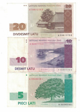 Latvia collection notes for sale  GREAT YARMOUTH