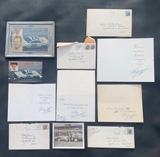 VINTAGE FRED LORENZEN ** CARTÃO POSTAL ** AUTÓGRAFOS ** NASCAR ** CORRIDA DE STOCK CAR comprar usado  Enviando para Brazil