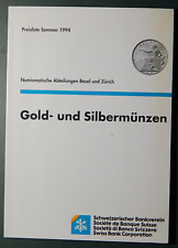 Schweizerischer bankverein kat gebraucht kaufen  Bonn