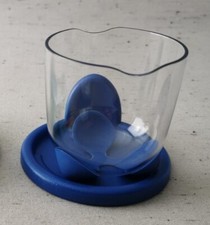 Becher glasklar blau gebraucht kaufen  Wangerland