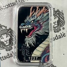 Barra de arte prata Lucky Dragon Jing 2025 1 oz✅ EM ESTOQUE comprar usado  Enviando para Brazil