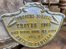 Ancienne plaque concours d'occasion  Troyes