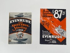 Vintage evinrude catalog for sale  Hallandale