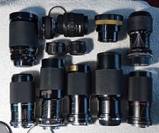 Camera lenses joblot for sale  CHICHESTER
