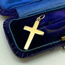 9ct gold cross for sale  MANCHESTER