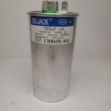 Capacitor de partida circular 70+5Uf 70/5MFD ±6% 370V/440V CBB65 corrida dupla para AC Moto comprar usado  Enviando para Brazil