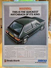 Original 1984 fiat for sale  ROCHDALE