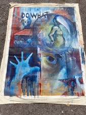 Huge oil acrylic for sale  GLASTONBURY