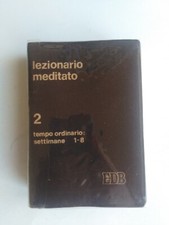 Lezionario meditato tempo usato  Piombino Dese