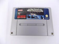 Usado, SNES Super Nintendo Nigel Mansell's World Championship Racing como novo - PAL... comprar usado  Enviando para Brazil