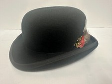 Black bowler hat for sale  POOLE