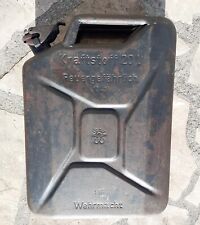 Jerrycan allemand daté d'occasion  Bruyères-le-Châtel