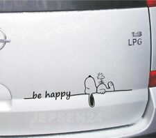 Happy aufkleber snoopy gebraucht kaufen  Elmshorn