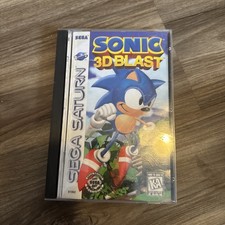 Sonic 3D Blast (Sega Saturn, 1996) Completo W Reg Card - Testado - Autêntico comprar usado  Enviando para Brazil