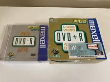 Maxell dvd 4.7gb for sale  HAILSHAM