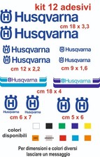 Adesivi husqvarna vinile usato  Torre Annunziata