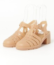 Sandálias femininas Melissa salto 22cm marrom EWv47, usado comprar usado  Enviando para Brazil