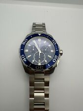 TAG Heuer montre Aquaracer bleu 43 mm CAY111B.BA0927 Chronographe segunda mano  Embacar hacia Argentina