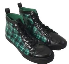 Tênis masculino EUA 10 Harry Potter verde/preto xadrez verde Sonserina cano alto 2019 UE 41 comprar usado  Enviando para Brazil