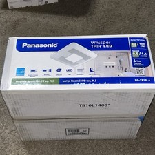 Exaustor de banheiro Panasonic LED Pick-A-Flow 80 -100 CFM teto/parede RGT810LA comprar usado  Enviando para Brazil