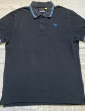 Diadora polo blu usato  Italia