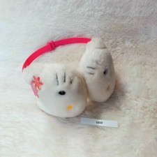 Usado, Hello Kitty C032 Earmuff Face Ear Silenciador Sanrio Pelúcia 8" Brinquedo Boneca Japão comprar usado  Enviando para Brazil