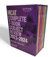 MCAT Complete 7-Book Subject Review 2023-2024, Set Includes Books, Online Prep segunda mano  Embacar hacia Mexico