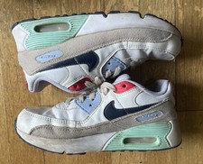 Tênis esportivo multicolorido tamanho 3Y juvenil Nike Air Max 90 couro SE patches comprar usado  Enviando para Brazil