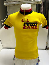 MAGLIA CICLISMO JERSEY TRIKOT CYCLING WOOL VINTAGE PIRELLI CAME ALFA SPORT segunda mano  Embacar hacia Mexico