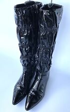Prada lackleder stiefel gebraucht kaufen  Pöcking