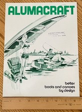 Usado, Barcos de pesca Alumacraft canoas revendedor carimbado folheto de vendas catálogo década de 1970? comprar usado Usado, Barcos de pesca Alumacraft canoas revendedor carimbado folheto de vendas catálogo década de 1970? comprar usado  Enviando para Brazil