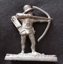 Small pewter archer for sale  CAERPHILLY